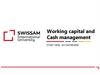 Working capital and Cash management