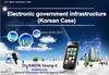 Electronic government infrastructure (Korean Case)