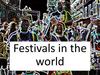 Festivals in the world