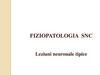 Fiziopatologia lesiunilor neuronale