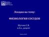 Физиология сосудов. Морфофункциональная характеристика сосудов