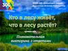 Кто в лесу живёт, что в лесу растёт?