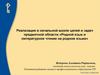 Реализация в начальной школе целей и задач предметной области «Родной язык и литературное чтение на родном языке»