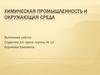 Химическая промышленность и окружающая среда