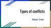 Types of conflicts
