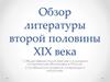 Обзор литературы второй половины ХIХ века