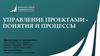 Управление проектами: понятия и процессы