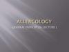 Allergology. Allergy definition