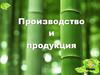 Производство и продукция