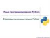 Язык программирования Python
