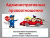 Административные правоотношения