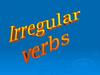 Irregular Verbs