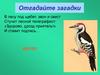 Лесу под щебет, звон и свист стучит лесной телеграфист: