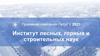Институт лесных, горных и строительных наук