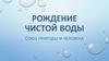 Рождение чистой воды. Союз природы и человека