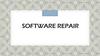 Software repair