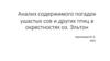 Анализ содержимого погадок ушастых сов и других птиц в окрестностях оз. Эльтон