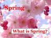 What is Spring?