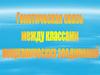 Генетическая связь между классами неорганических соединений
