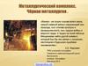 Металлургический комплекс. Чёрная металлургия