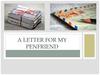 A letter for my penfriend