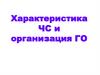 Характеристика ЧС и организация ГО