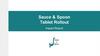 Sauce & Spoon Tablet Rollout