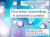 Получение люминофора в домашних условиях, 4 класс
