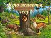 Кто живёт в лесу