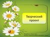 Творческий проект
