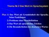 as Wort im Sprachsystem