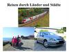 Reisen durch Länder und Städte