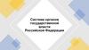 Система органов государственной власти Российской Федерации