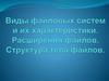 Виды ФС. Расширения файлов. Структура тела файлов