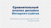 Сравнительный анализ дизайна Интернет-сайтов