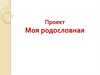Моя родословная