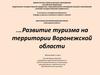 ВКР: Развитие туризма на территории Воронежской области