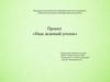 Проект «Наш зеленый уголок»