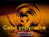 Сила упругости