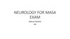 Neurology for masa exam