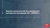 Анализ результатов исследования интересов молодежи АО «НИИАС»
