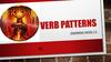 Verb patterns