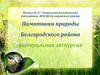 Памятники природы Белгородского района