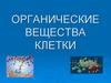 Органические вещества клетки