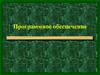 Программное обеспечение компьютера. Виды программного обеспечения