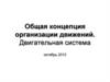 Общая концепция организации движений. Двигательная система