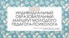 Индивидуальный образовательный маршрут молодого педагога-психолога