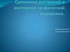 Сравнение растровой и векторной графической кодировки