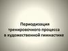 Периодизация тренировочного процесса в художественной гимнастике