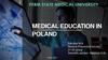 Medical education in Poland